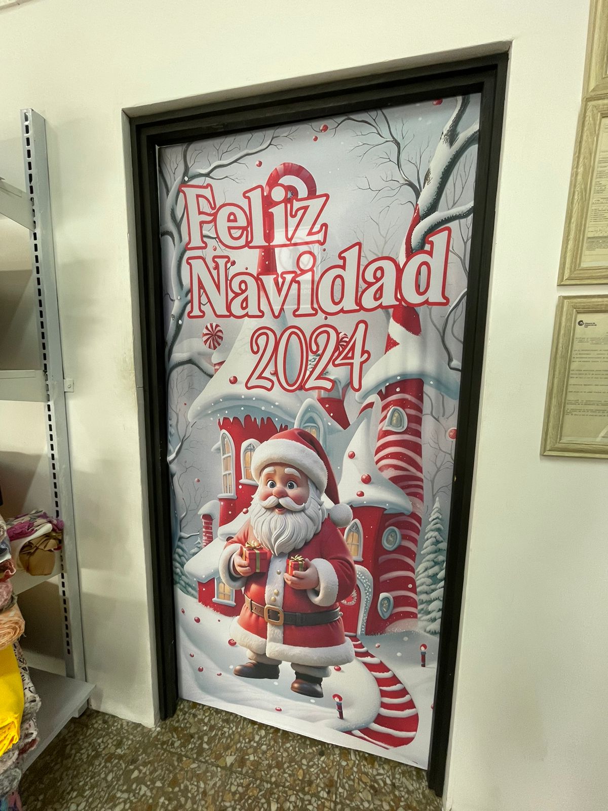 Fundas Navidenas Para Puertas 1996COL® + CENTRO DE MESA GRATIS