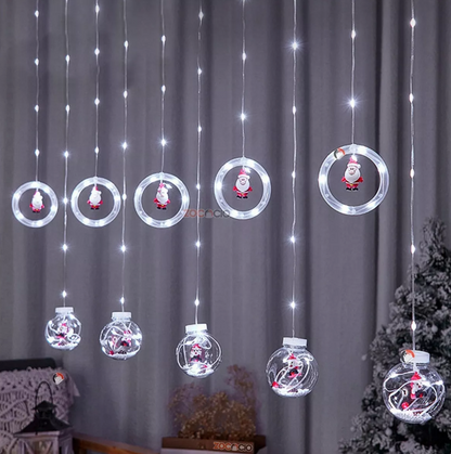 "Cortina Lumina®: Luces de Deseos Navideños"