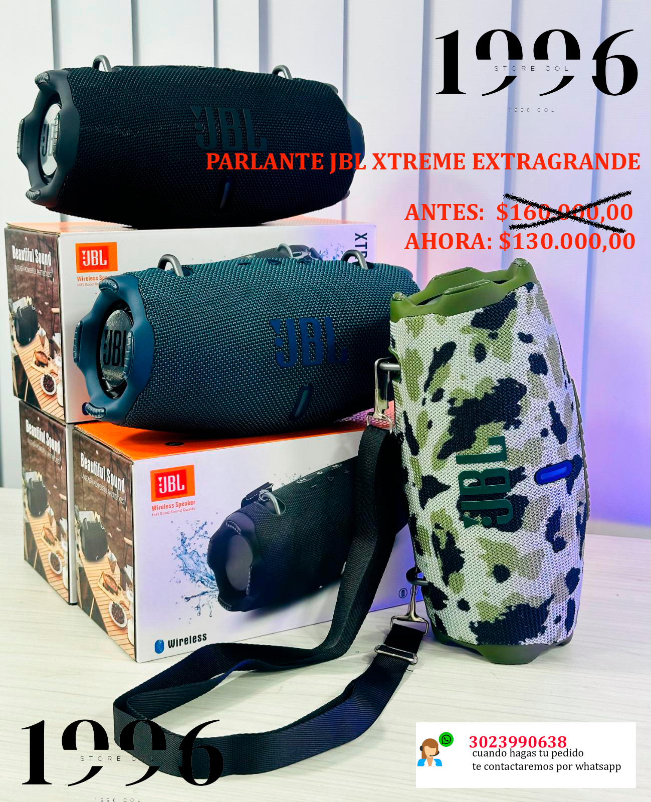 PARLANTE JBL XTREME EXTRAGRANDE PROMO