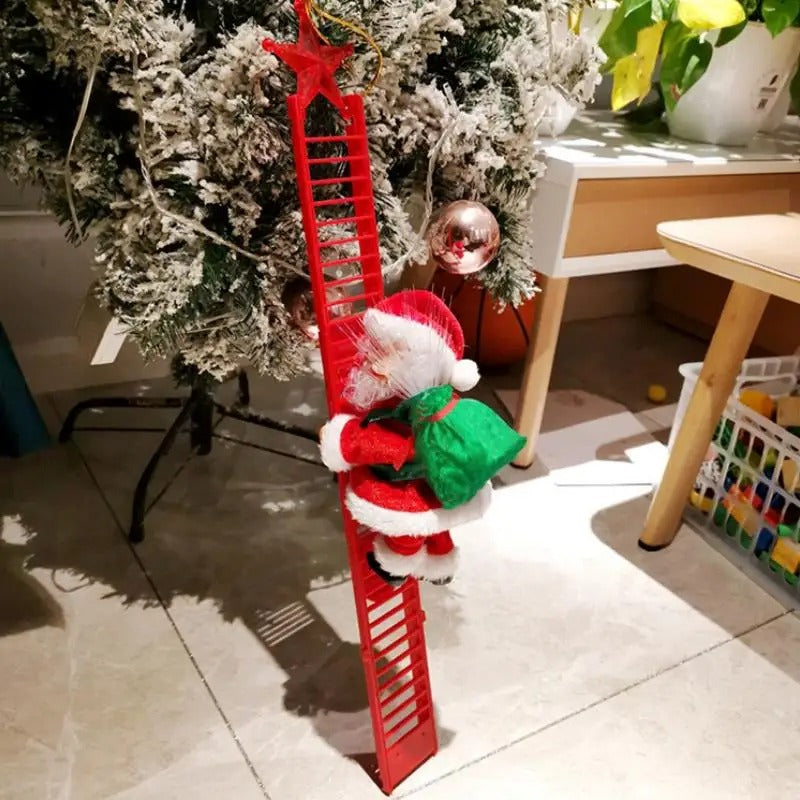 PAPÁ NOEL ESCALADOR CON MÚSICA HASBRO® PAPÁ NOEL ESCALERA CON MÚSICA HASBRO®