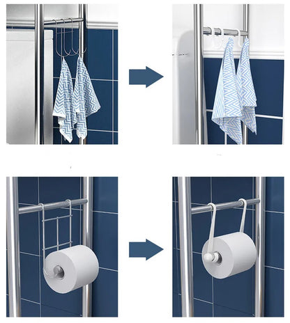 Estante Multifuncional Resistente para Baño y Cocina – Organiza con Estilo